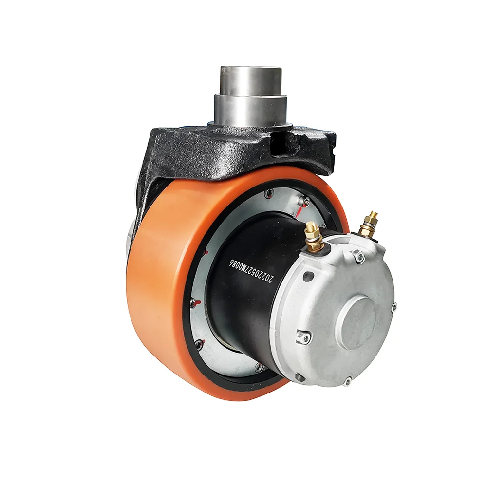24V 750W 210mm Traction Wheel Forklift Wheel Mounting Boss Agv Wheel