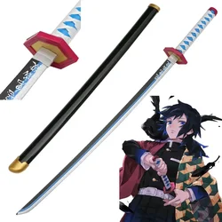 Cosplay Blue Style Tomioka Yoshio 41inch Wood Sword Role Play Tanjiro 104cm Model Katana