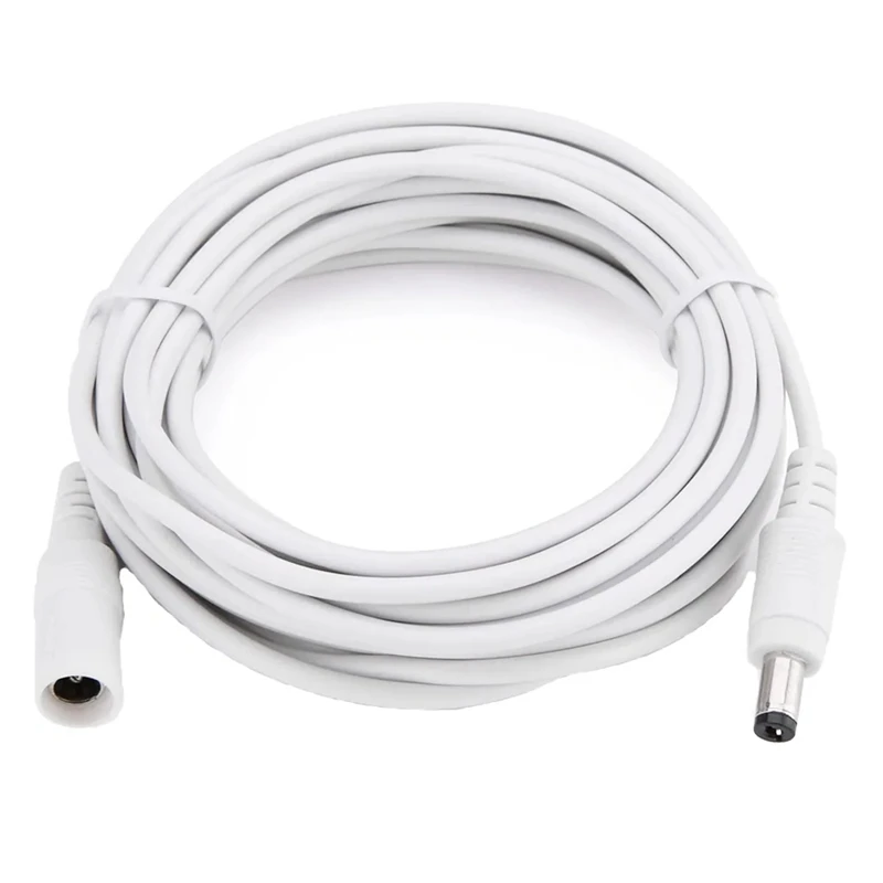 DC 12V WIFI Camera Extension Cable 5.5 * 2.1mm Male Female Power Cord Extended Wire Cable For CCTV Camera Router