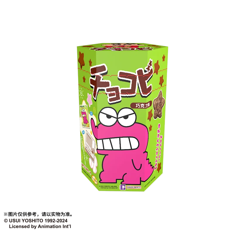 

Bandai's Trendy Food Toy Mr. Crocodile Mountain Chocolate Corn Crisps (puffed Food) Single Pack