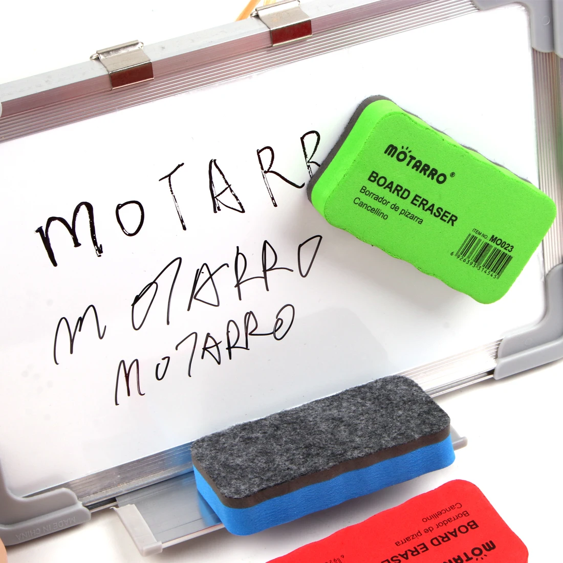 MOTARRO 1Pcs Kawaii Magnetic Whiteboard Erasers Dry Erase Marker White Board Cleaner School Office Supplies Size 108mm*56mm*20mm