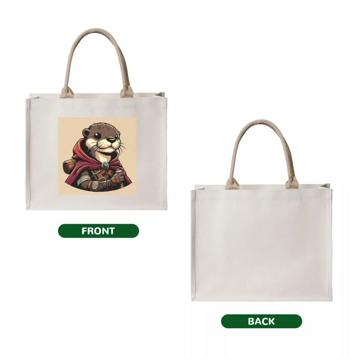 Rogue Otter Tote Bag the tote bag personalized tote bag eco pack