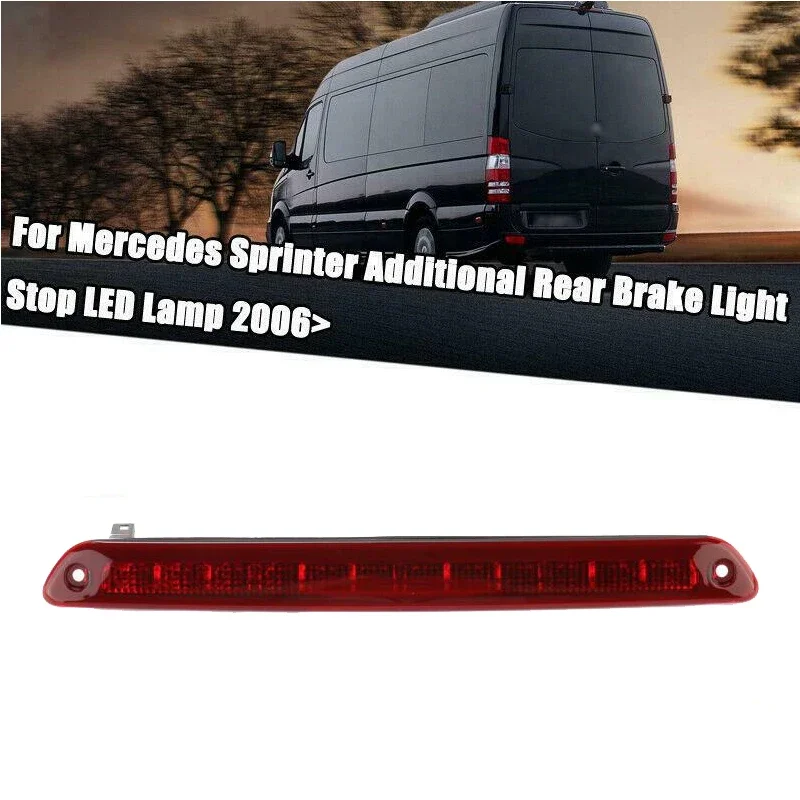 A9068200456 Rear LED Additional Brake Third High Level Stop Light Reflector for Mercedes-Benz Sprinter 2006+ /VW Crafter 2006+ view 2