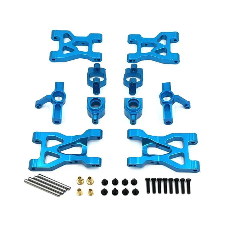 

Metal Upgrade, Front And Rear Swing Arms, Pull Rod, Steering Cup, C-Seat, Set, For WLtoys 1/10 104072 RC Car Parts