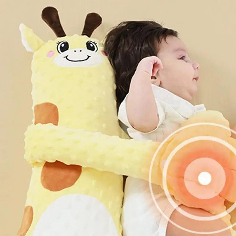 Electric Baby Hand Pillows Patting Toy Baby Startle Prevention Pillow Remote Control Infant Sleeping Aid Kids Soothing Pillow