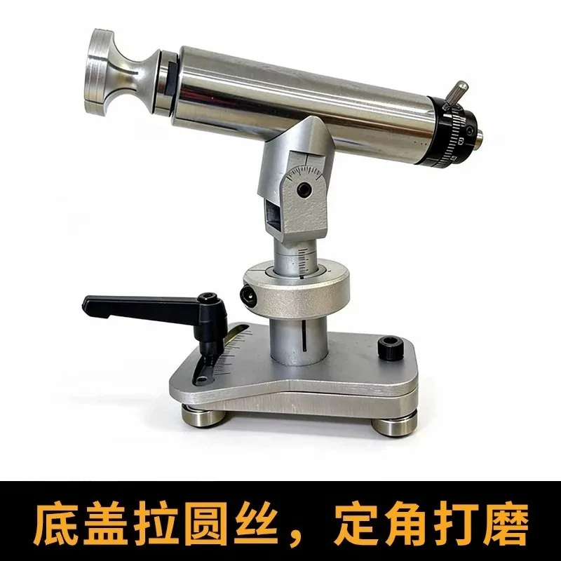 Watch repair tools: watch case back, pulled with round wire and angle polished