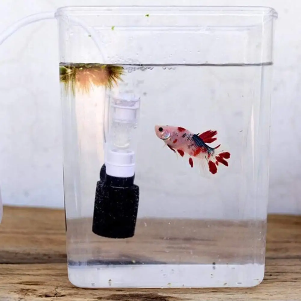 Silent Mini Water Pneumatic Filter for Fish Bowl Aquarium