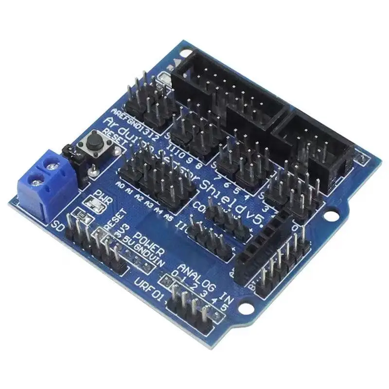 Placa de expansão do sensor Arduino UNO R3 Sensor Shield V5.0 módulo de expansão do sensor