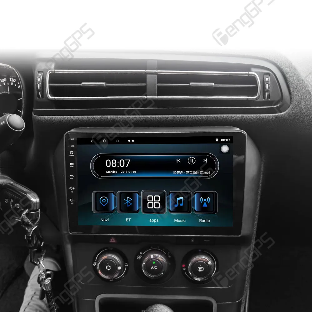 9 بوصة أندرويد 13 راديو السيارة CarPlay لسيتروين C4 شاشة تعمل باللمس مشغل وسائط متعددة لتحديد المواقع والملاحة رئيس وحدة DSP اكسسوارات السيارات