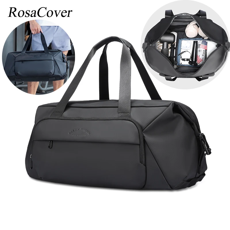 32L Travel Duffel Bags Large Capacity Gym Handbags Wet Pocket Multifunction Travel Waterproof Luggage Bag Duffel Bag