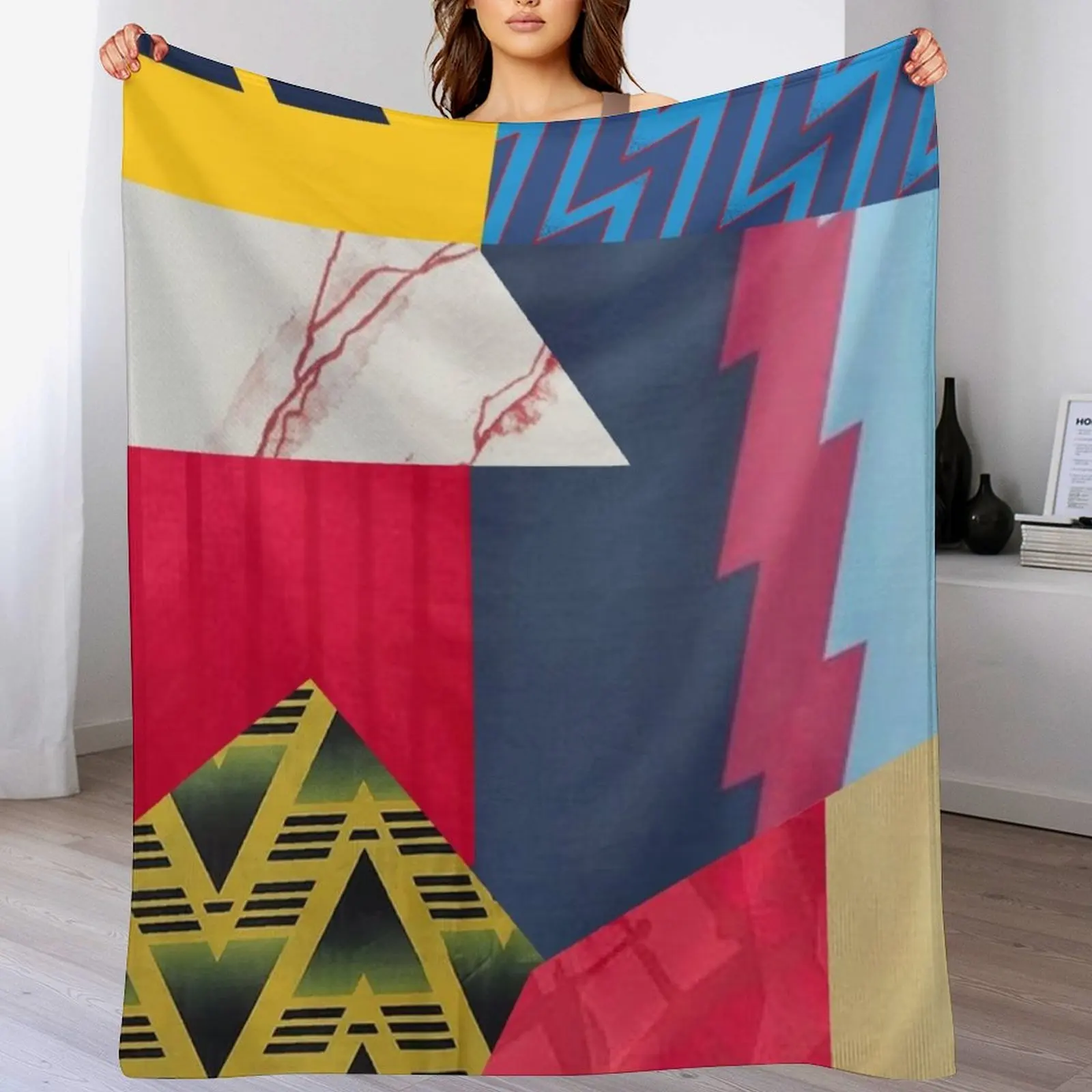 Arsenal Retro Art - ARSENAL BRUISED BANANA - ARSENAL HERITAGE INVINCIBLE - Memorabilia Throw Blanket Plush Blankets