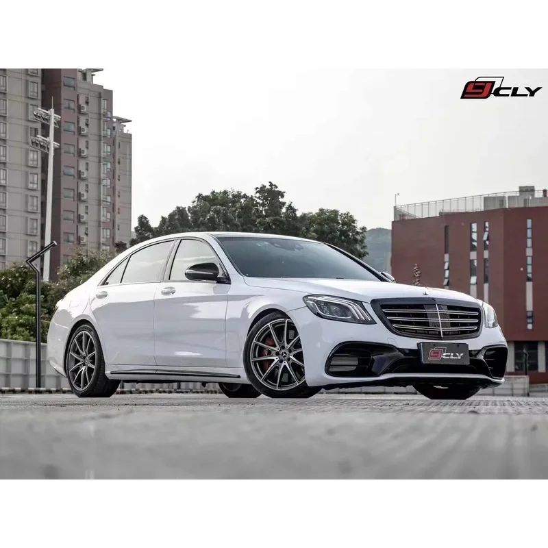 

High - Quality W222 S63 Upgrade Kit for S - Class Facelift - Complete with Bumpers, Fenders, Lights, Grille & Skirts