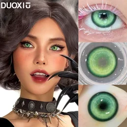 DUOXlU 1 Pair Vivid Color Cosplay High Quality Colored Contacts Diopter Myopia Ideal for Halloween, Comic Con & Costume Parties