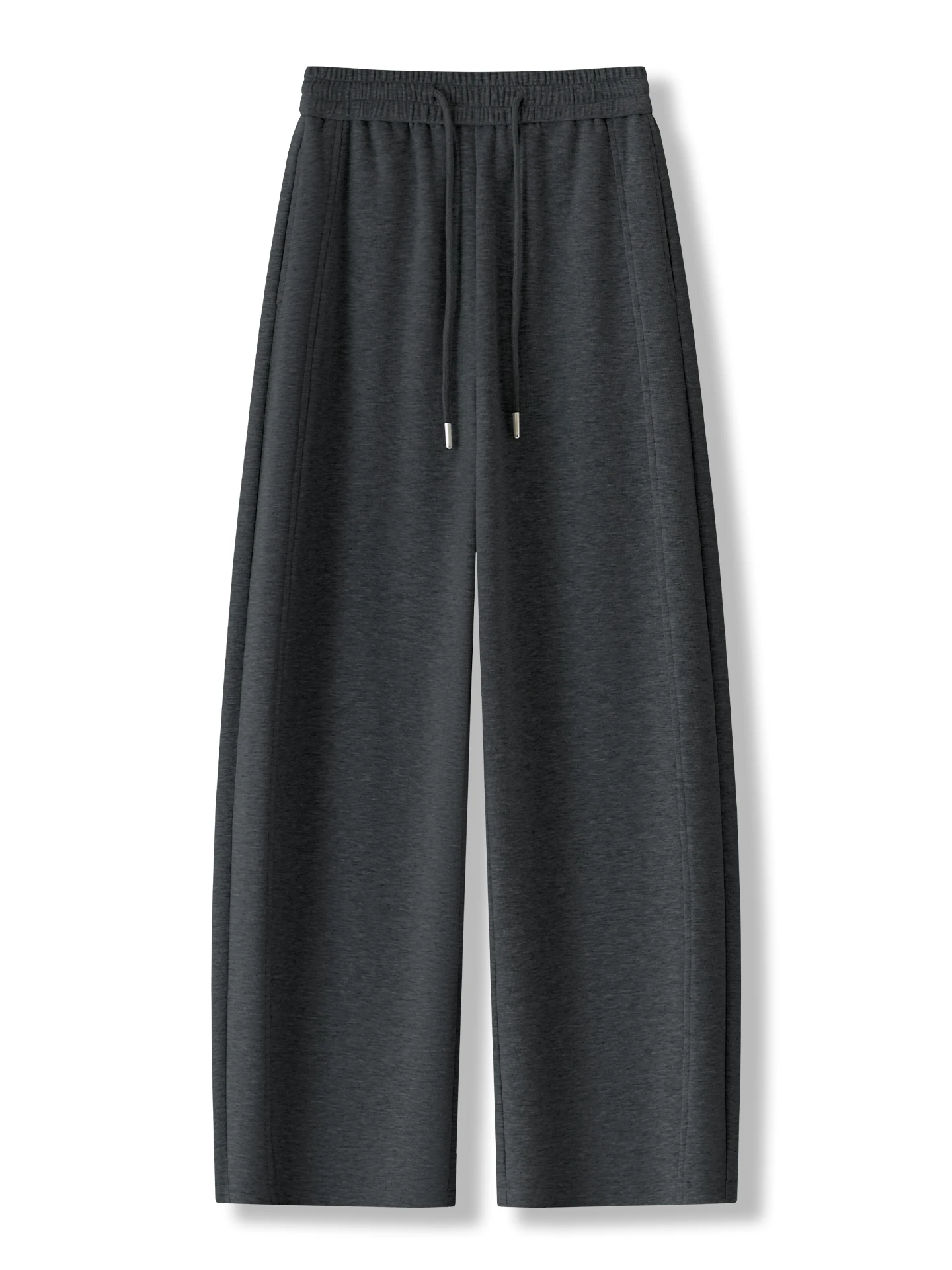 Fashionable High Waist Wide Leg Drawstring Elastic Waist Casual Pants Women's Spring Summer New Style Slimming Trousers