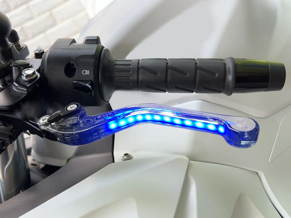 z650 z900 Motorcycle Always-on Turn Signal Light Short Adjustable Brake Clutch Levers Handle For Z650 Z900 ZX-25R Z650RS