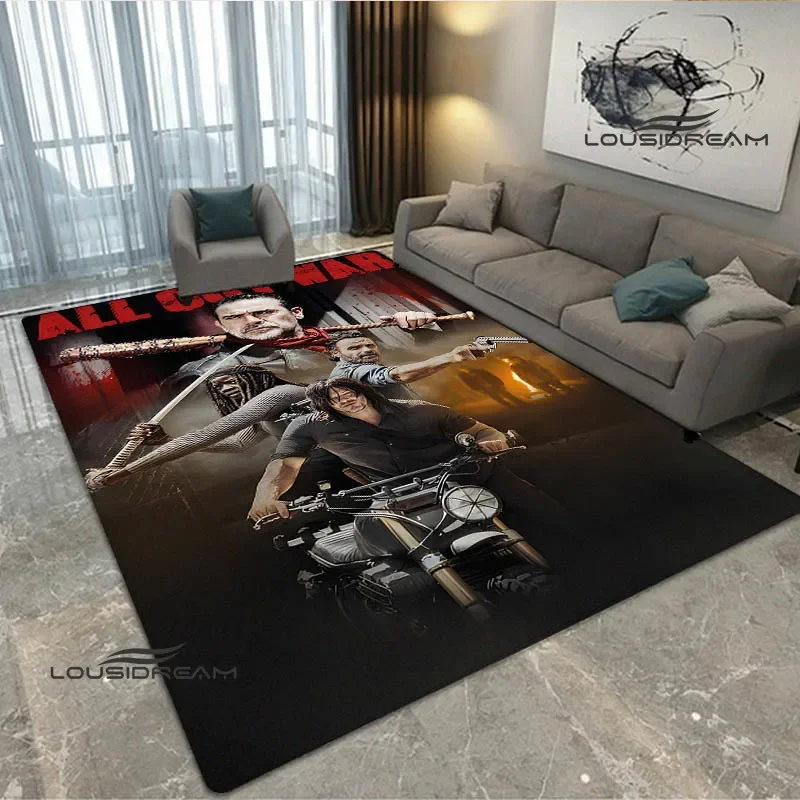 The Walking Dead printed carpet Yoga mat area rug room decor door mat Non -slip carpet kawaii rug Birthday Gift