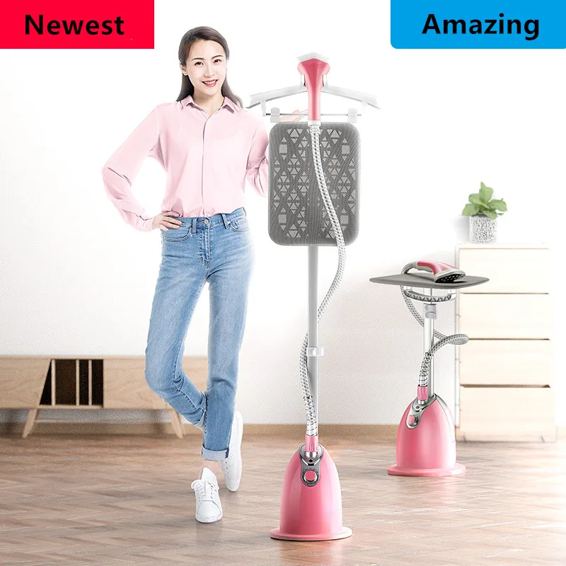Powerful Stand Garment Steamer Large Water Tank, Vertical Clothes Steamer Iron for Home Quick Wrinkle Remover Plancha De Vapor