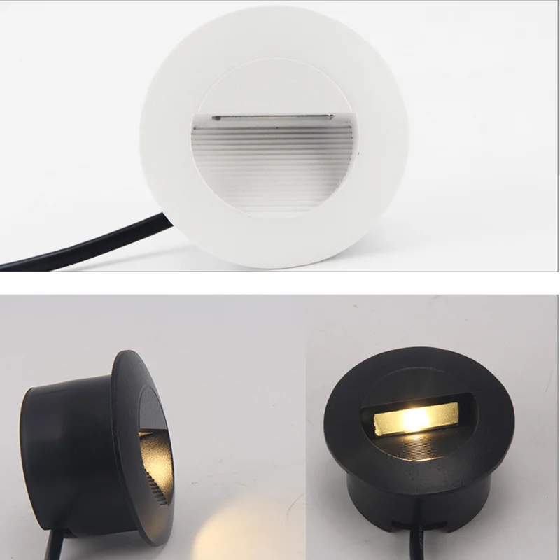 Imagem -04 - Dimmable Recesso Led Lâmpada de Parede Impermeável Exterior Footlight Stair Light Canto Wall Light Alumínio Wall Washer Caminho 3w 5w