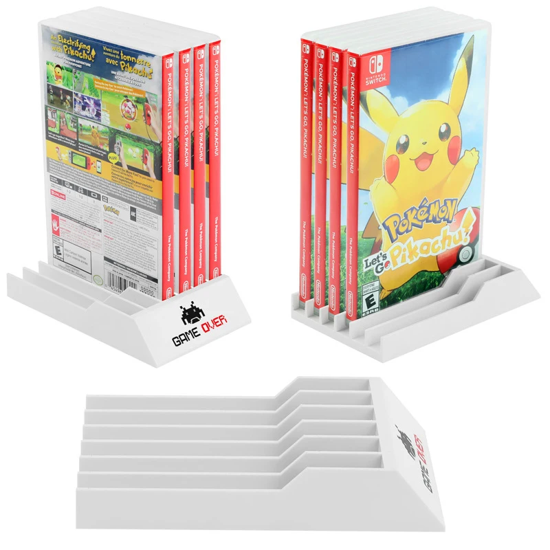 For Nintendo Switch OLED Card Holder Game Cassette Storage Rack Game Card Disc Display Box Switch Lite Holder Game Accessories