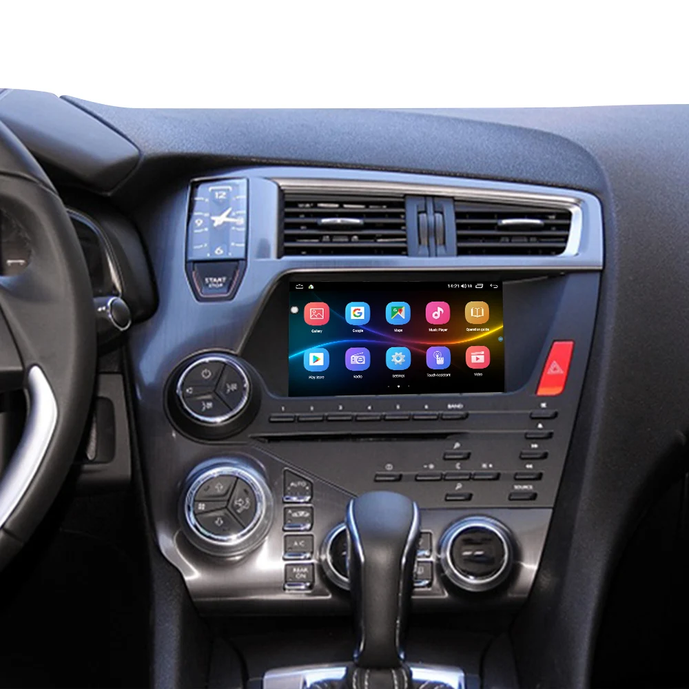 128G Android 11 Radio samochodowe Nawigacja GPS Dla Citroen ds5 2010-2017 Jednostka główna Auto Stereo Multimedia Satnav Magnetofon carpla