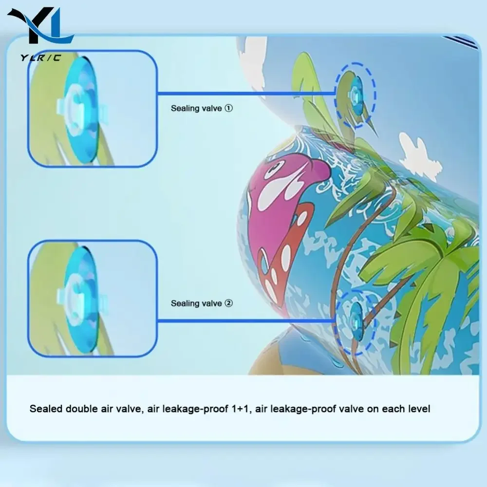 حمام سباحة قابل للنفخ PVC حوض استحمام للأطفال نمط كرتوني سماكة حمام سباحة ألعاب احتفالات صيفية للأطفال الصغار #5