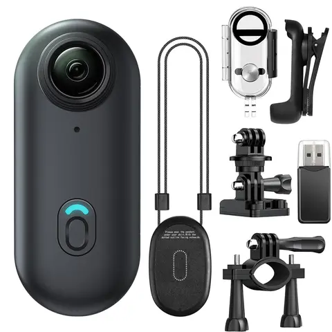 포켓 4K 미니 카메라 마그네틱 웨어러블 방수 쉘 WiFi 자전거 카메라 캐주얼 사이클링 브이로그 가정용