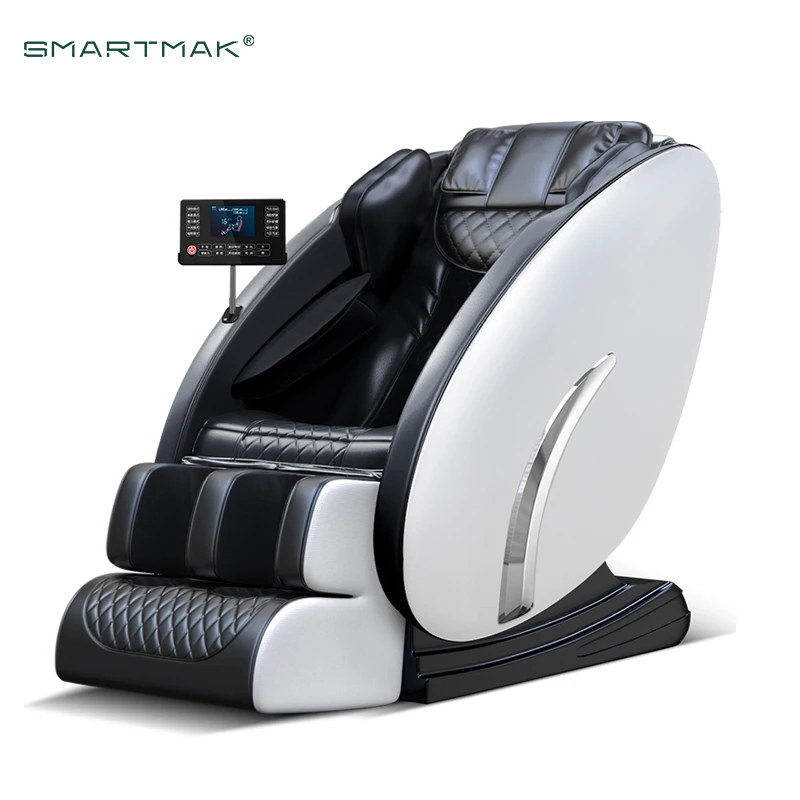 Silla de Masaje Comercial Zero Gravity 3D 4D con Bolsas de Aire para Masaje Corporal Completo