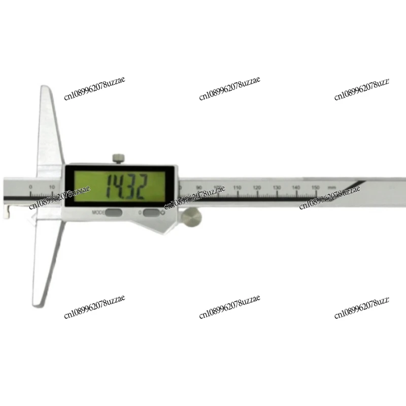 High-precision Electronic Stainless Steel Digital Depth Caliper Waterproof and Oil-proof Depth Gauge, Multi-purpose Depth Gauge