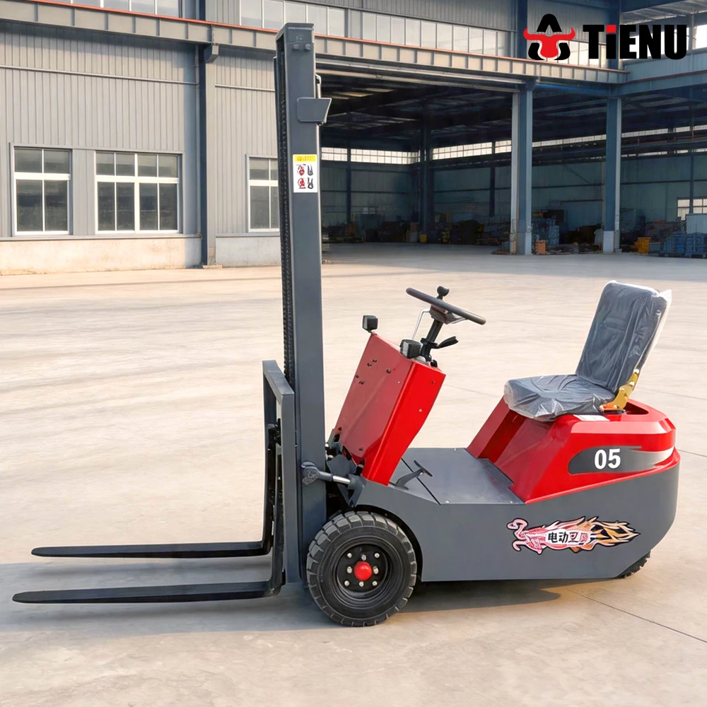 Factory fully electric forklift customized for small processing plants mini warehouse forklift for lifting operations