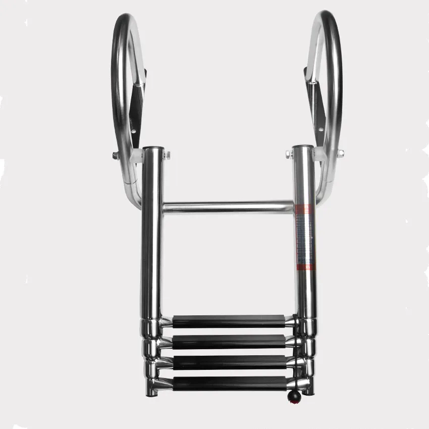 Steel Step Ladder Boat Swim Ladder Telescopic Stainless Steel Marine Boat Ladders