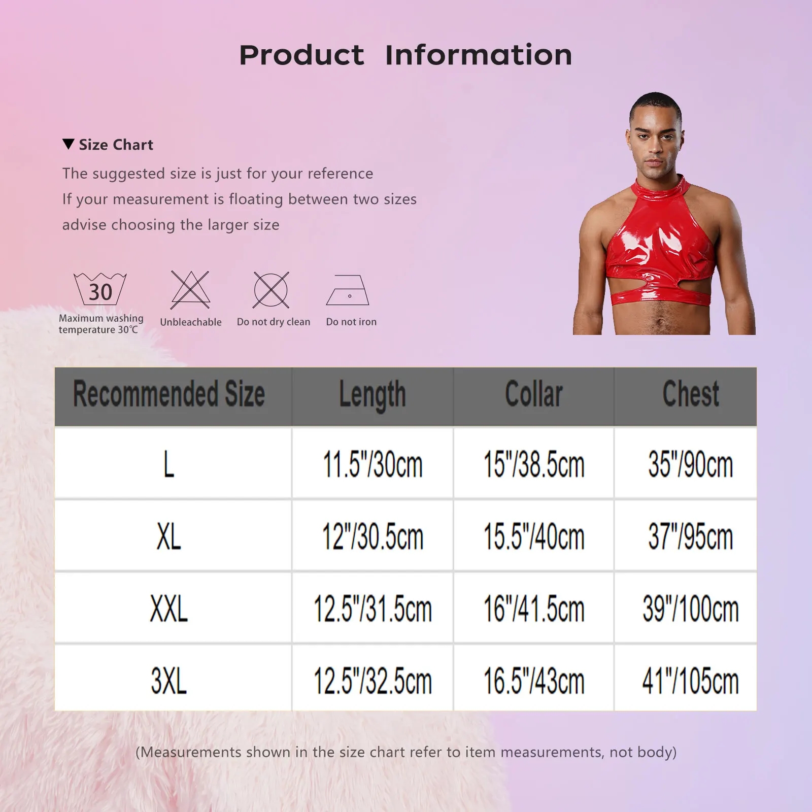 Mannen PU Lederen Mini Tank Tops Halter Mouwloos Navel Blootgesteld Cropped Vest voor Party Rave Nachtclub Bar Disco Dance Crop Tops