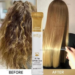 Caviar Keratin Hair Mask Repairing Hot Dyeing Damaged Frizzy Hairs Moisturizing Nourishing Straightening Hair Care Conditioner