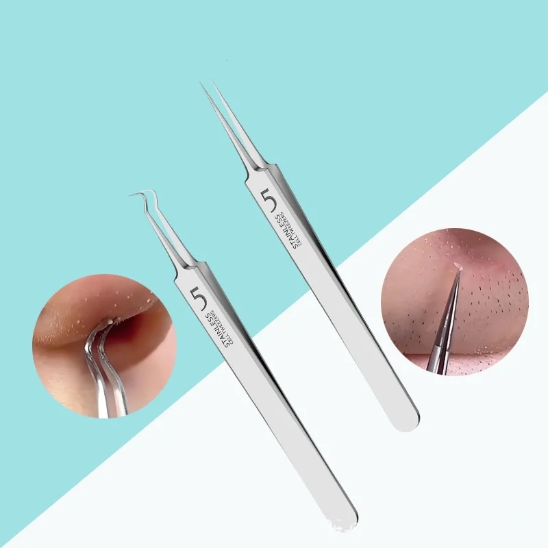 المضادة للتجاعيد رفع اليشم الأسطوانة وحب الشباب مجموعة إبرة العناية بالبشرة مدلك الوجه الضغط الرؤوس السوداء أدوات مساعدة #1