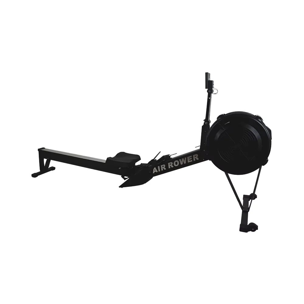 Commercial Air Resistance Rowing Machine for High-Intensity Gym and Home Training LED Monitor Included