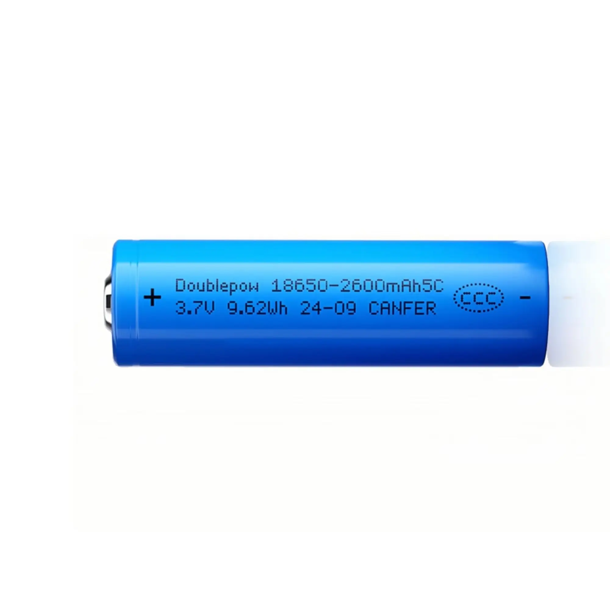 1 Stück 18650 Akku 3,7 V 2600 mAh 18650 Lithium-Batterie-Ladegerät für Taschenlampe, Solarleuchten, elektrische Sprühgeräte, Audio