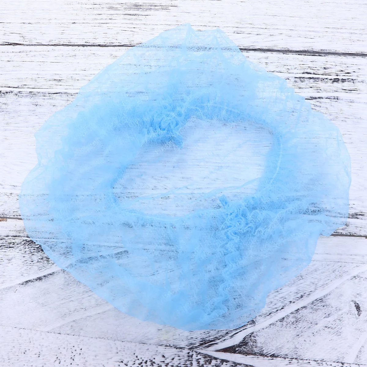 

100pcs Disposable Non-Woven Breathable Foldable For Medical Lab Food Service Shower Dandruff Disposable Caps Protection