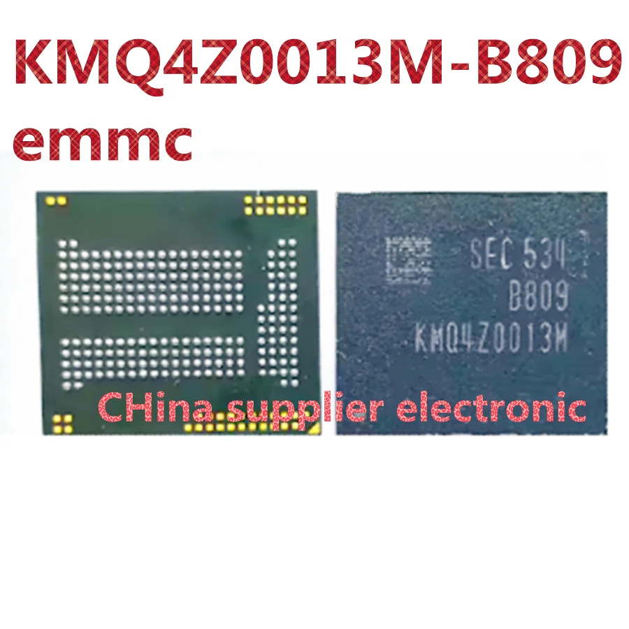 

KMQ4Z0013M-B809 BGA221 ball EMCP 32+16 32GB mobile phone memory font plant good ball ic