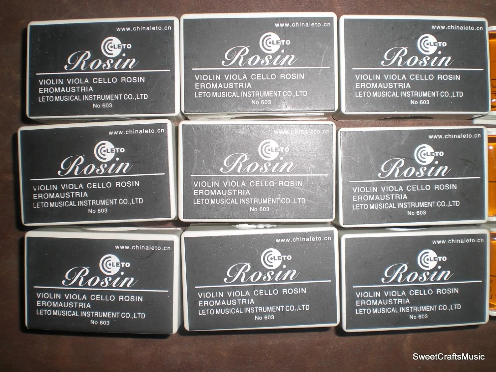 25 PCs Student Violin rosin 603# violin parts