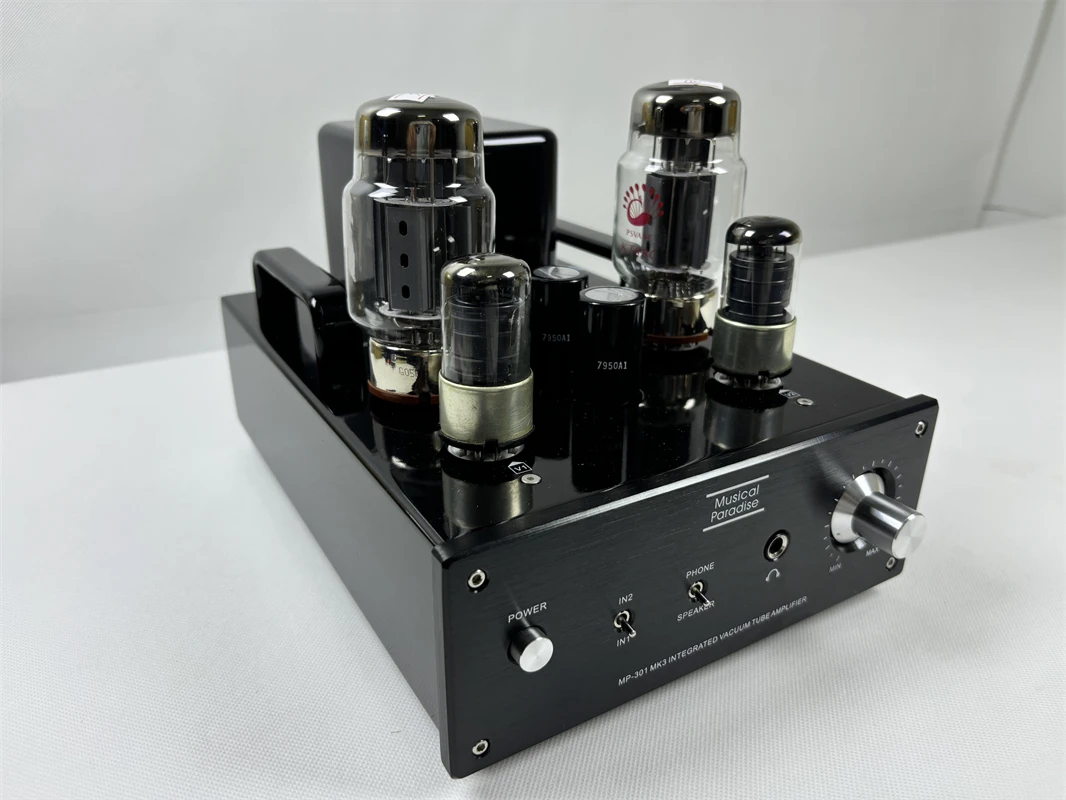 Zero Negative Feedback Musical Paradise MP-301 MK3 6L6 EL34 KT88 Single Ended Class A Electronic Tube Amplifier, Ear Amplifier