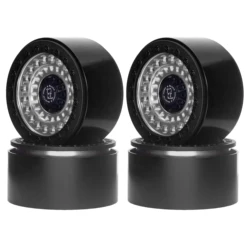 2.2-inch CNC Metal Wheels for 1/10 RC Crawler Car Axial Wraith Scx10 90046 D90 Yikong Rgt Traxxas Trx4 D12 upgrade accessories