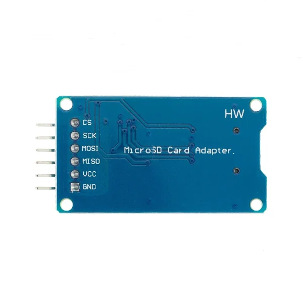 Micro SD card SPI interface TF card reader/writer module with level conversion chip