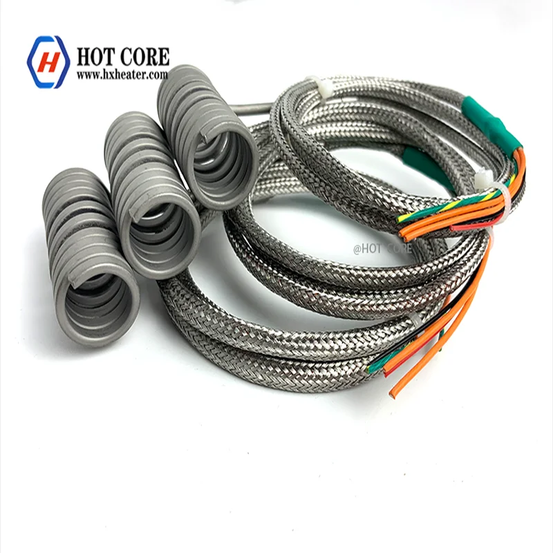 

Spiral Hot Runner coil heater With Thermocouple