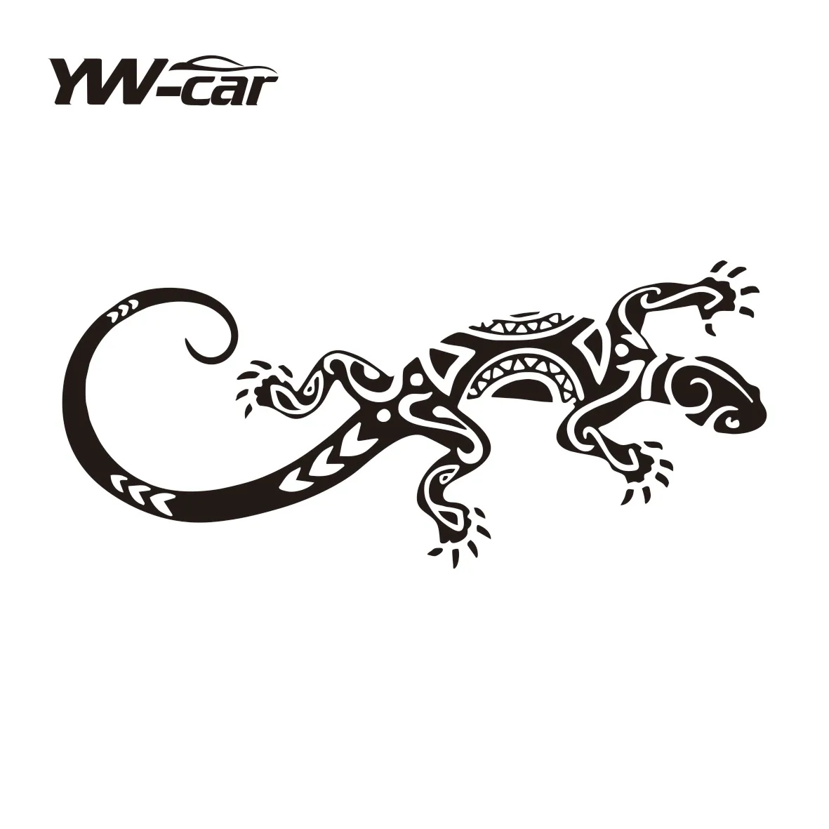 

2PCS Playful Reptile Lizard Car Stickers – Vinyl Decals for Auto & Motorcycle Bumpers, Windows | Quirky Exterior Flair