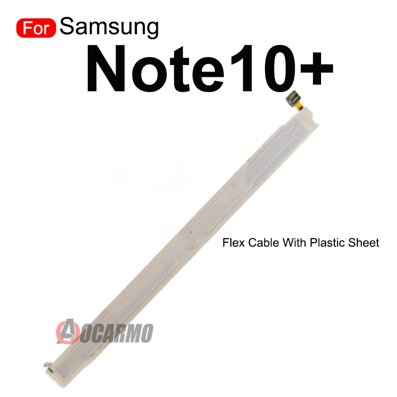 For Samsung Galaxy Note10 Plus Note 10+ Touch Pen Stylus S Pen Flex Cable Wireless Induction Coil With Plastic Plate Repair Part