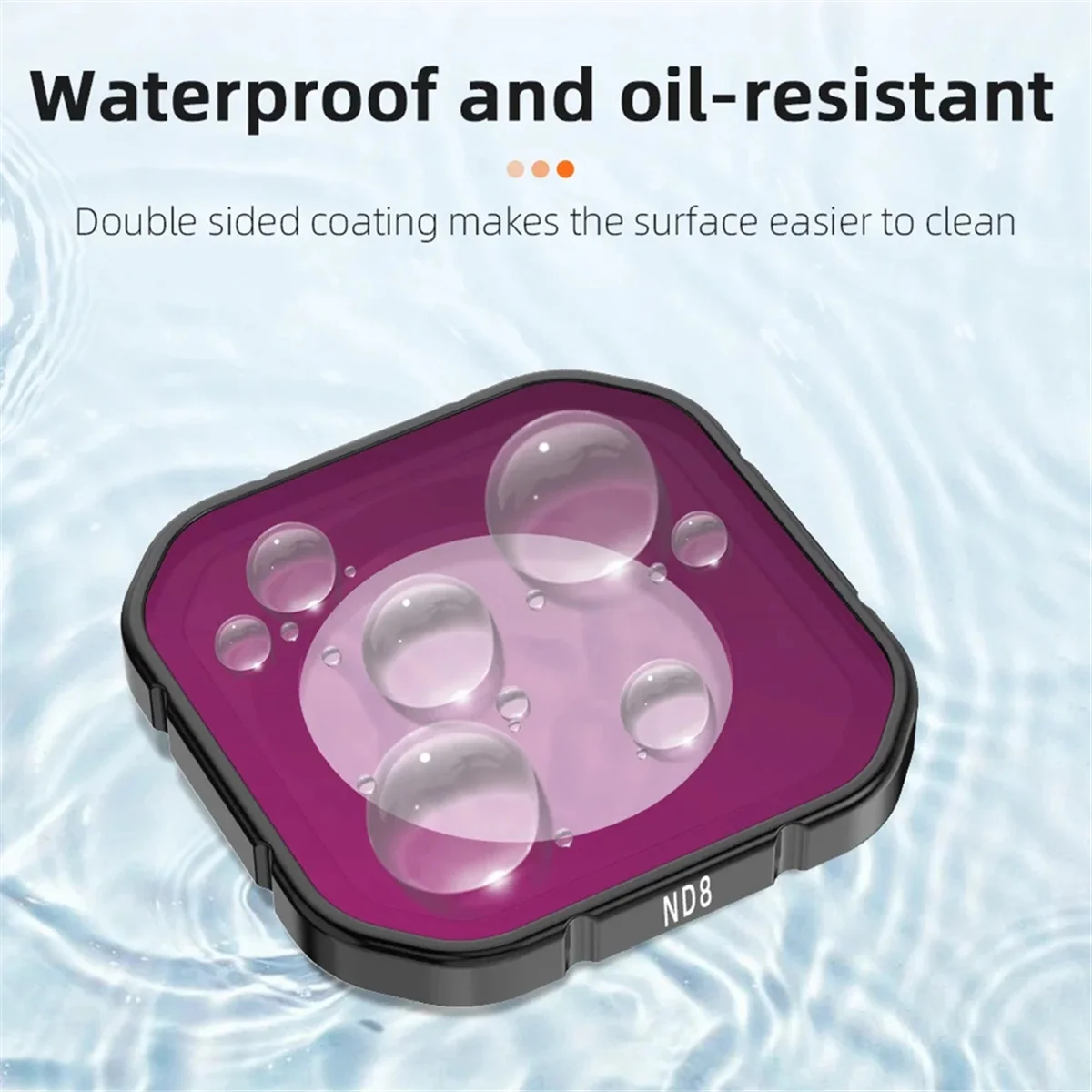 【ساخنة وسعر】4 قطعة مجموعة مرشحات العدسة ND مرشحات حامي العدسة مجموعة ملحقات الكاميرا ND8/16/32/64 مجموعة مرشح لـ Insta 360 ACE Pro2 #5