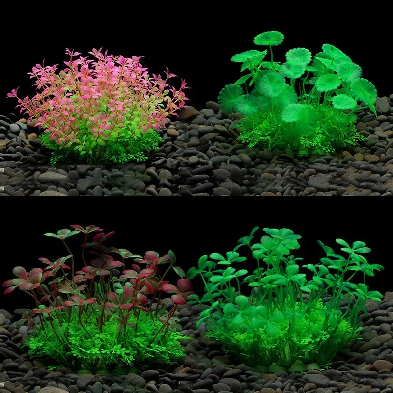 Simulation Flower Simulation Aquatic Plants Aquarium Decoration Fish Tank Landscaping Fake Waterplants Products Foreground