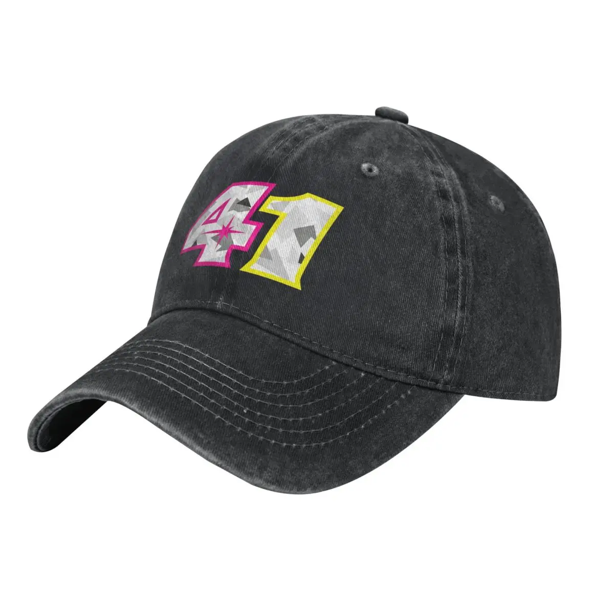 Aleix Espargaro Number 41 Baseball Caps Snapback Denim Fabric Hats Outdoor  Hip Hop Baseball Cowboy Hat for Men Women