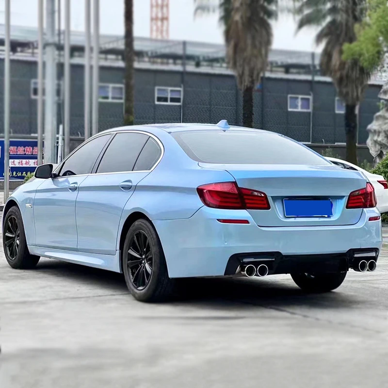 Suitable for 11-17 BMW 5 Series F10 F18 Modified M5 Full Body Kit Front Rear Bumper Side Skirts Four Exhaust Tips view 3