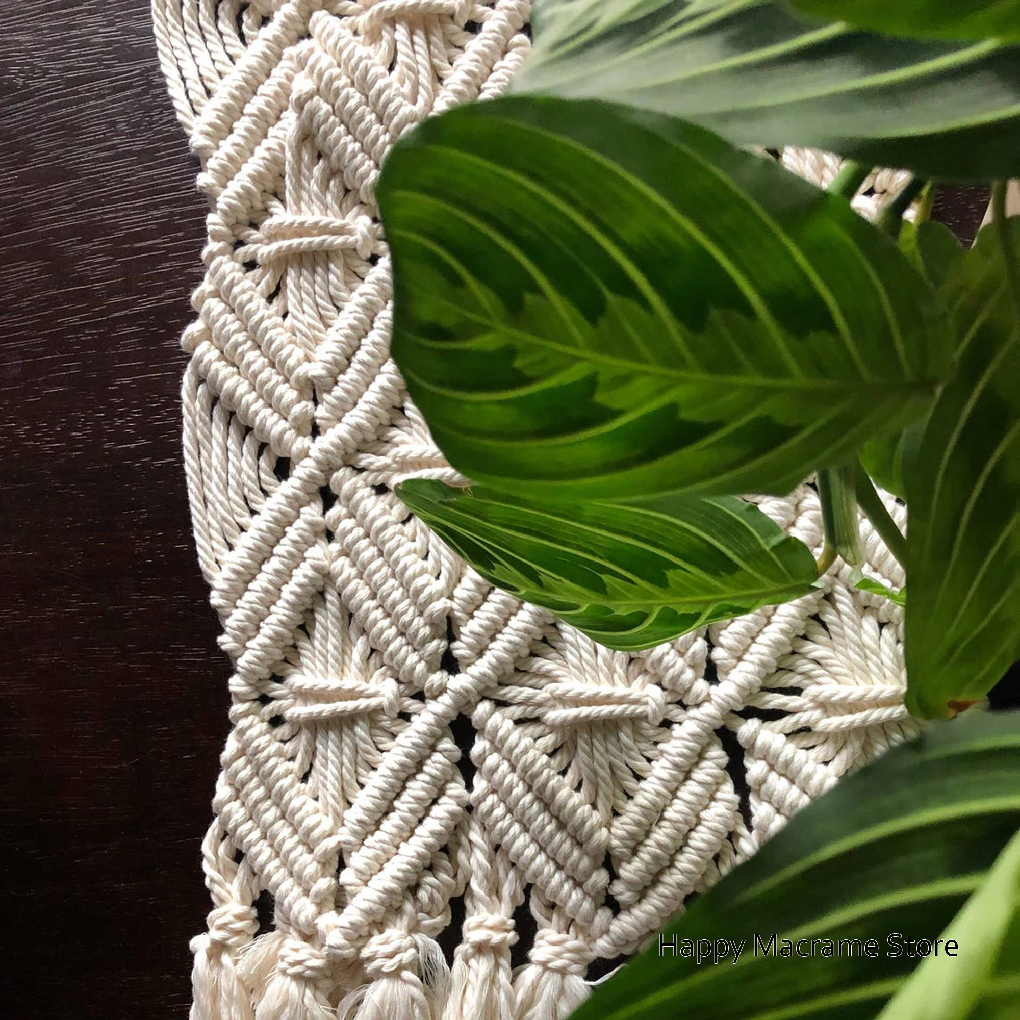 Macrame Table Runner Dining Room Macrame Table Runner Macrame Place Mat Boho Home Decor Modern Macrame Table Decor