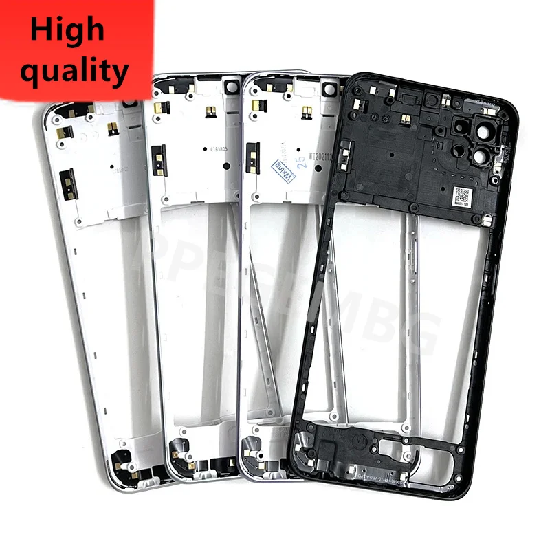 NEW A22 5G For Samsung Galaxy A226 A22 5g Phone Housing Rear Door Battery Back Cover Middle Frame Case Plate Bezel Sim Slot Tray